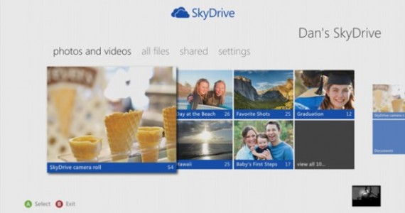 SkyDrive Arrives On Xbox 360