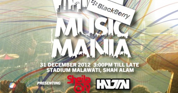 Rock Out This New Year’s Eve With The BlackBerry Music Mania Concert & Carnival!