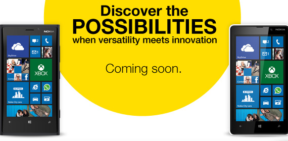 DiGi Teases Nokia Lumia 920 and Lumia 820, Coming Soon