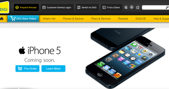 DiGi Unveils iPhone 5 Phone Bundle, Full Details with Calculation Within