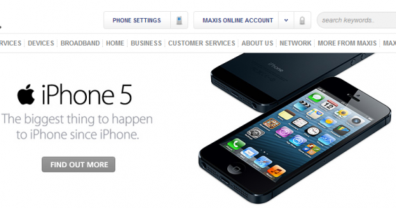 Maxis Unveils iPhone 5 Bundle Plans, Celcom Taking Booking Fees, DiGi Still Zen