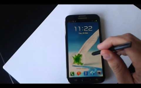 ANDROID 4.1.2 ON SAMSUNG GALAXY NOTE II