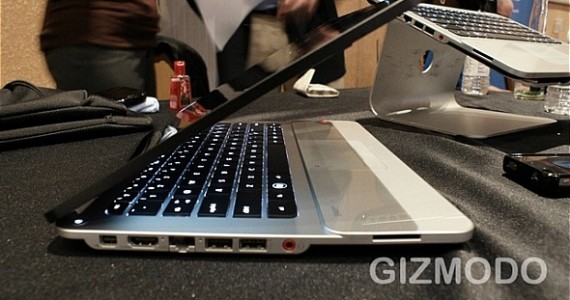 CES 2012: HP Shows off its Ultrabook Made of Glass