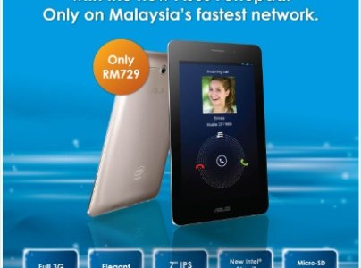 Celcom Offering Asus Fonepad From RM729