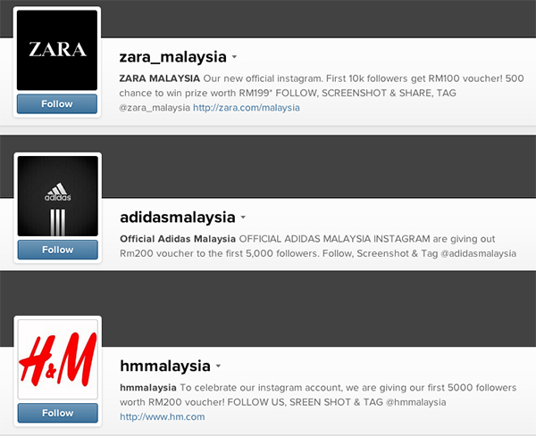 adidas instagram malaysia
