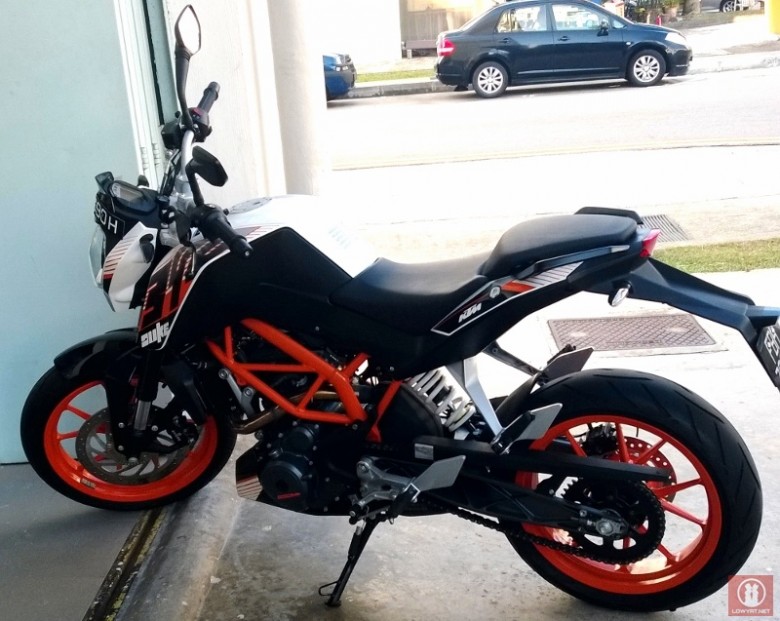 ktm duke 390 bhp power