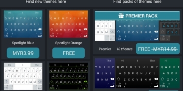 swiftkey theme store