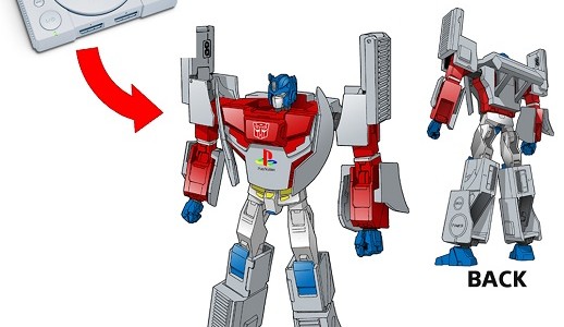 Takara Tomy Releasing PlayStation That Transforms Into Optimus Prime