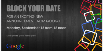 Google 15 September 2014