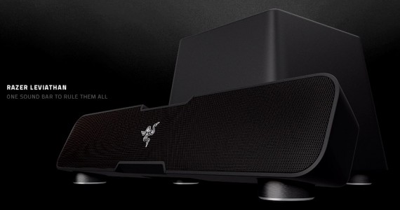 Razer Adds The New Leviathan Sound Bar Into Its Gaming Audio Portfolio