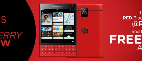 Tune Talk Now Offering the Red BlackBerry Passport, Comes with Free RM500 Airtime