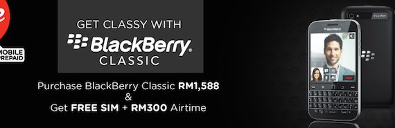 Tune Talk Now Offering BlackBerry Classic, Comes with RM300 Free Tune Talk Airtime