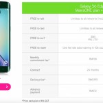 Maxis Galaxy S6 edge Plan