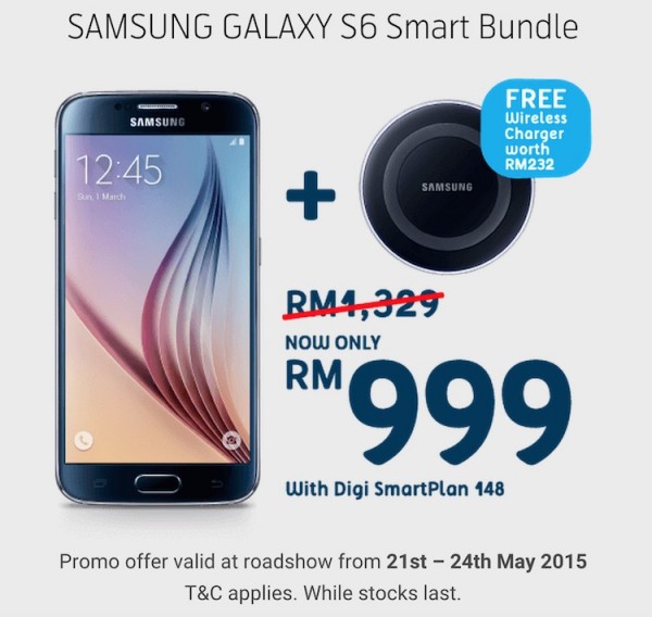 Digi 1 Utama Launch Promotion Galaxy S6 RM999