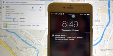 Google Maps for iOS Send Directions to Phone