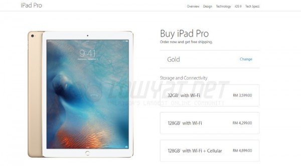 Apple IPad Pro Now Available In Malaysia: Starts From RM 3,599 - Lowyat.NET