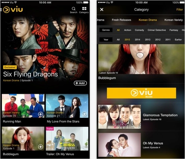 Viu online sale korean drama