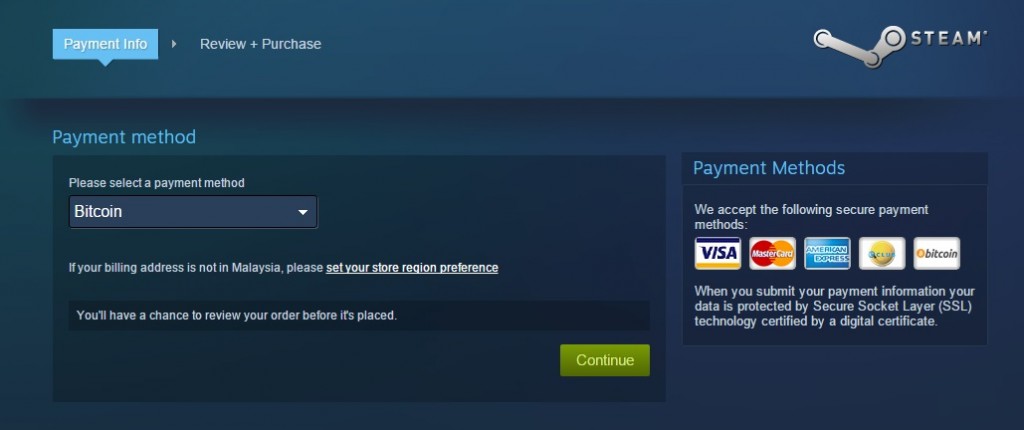 Steam Now Accepts Payment In Bitcoin | Lowyat.NET