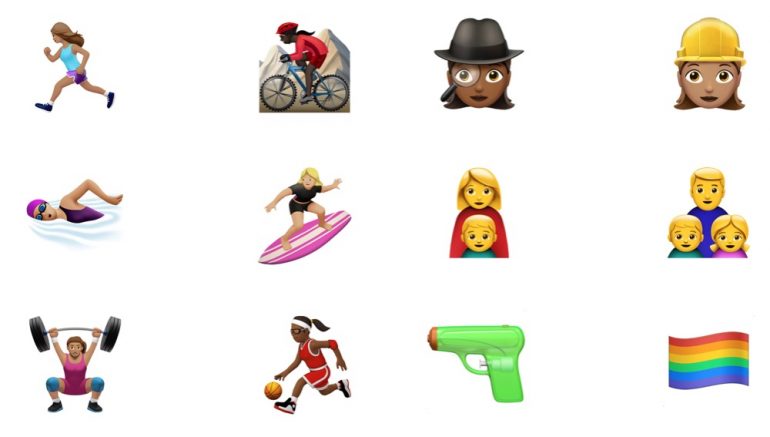 Apple Introduces New Emoji on iOS 10 – Female Athletes, Water Gun and ...