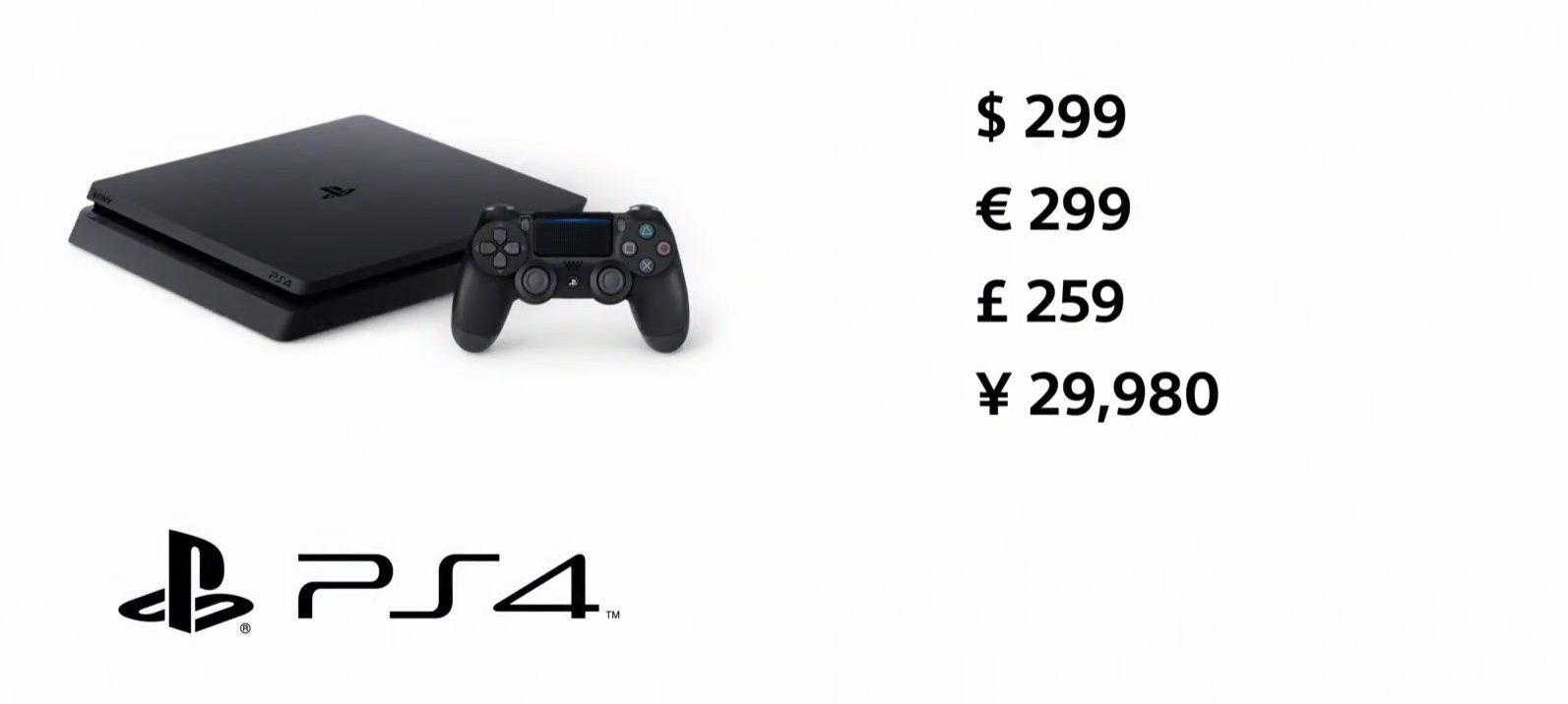 ps4 slim official price