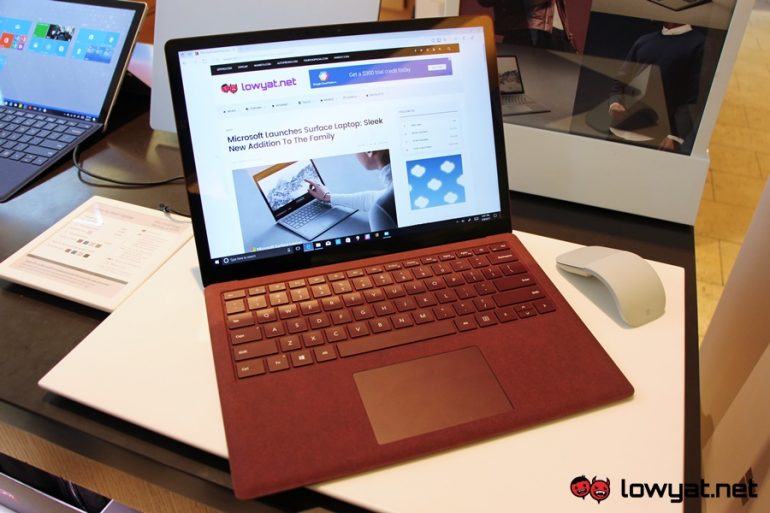 Microsoft Surface Laptop Is Coming To Malaysia: Price Starts From RM ...