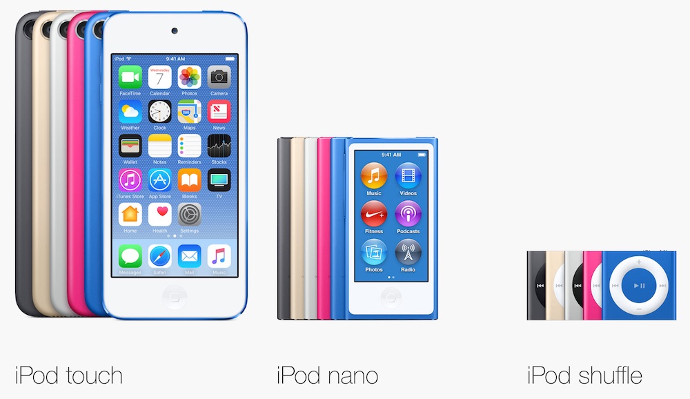 Apple Discontinues iPod Nano and Shuffle
