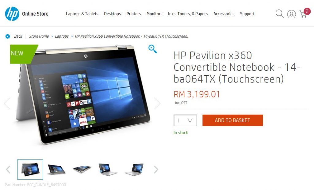 Hp Pavilion X360 Now Available In Malaysia Retail From Rm2499 Lowyatnet 3299