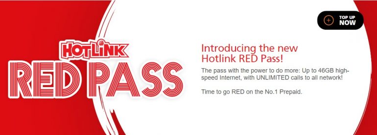 Hotlink Introduces New RED Pass; Up To 46GB Data For RM60 ...