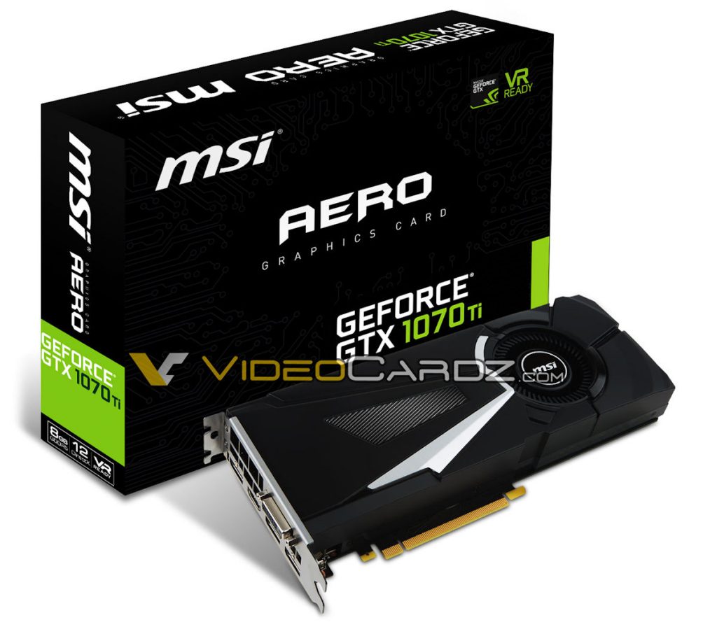 MSI GTX 1070 Ti Aero