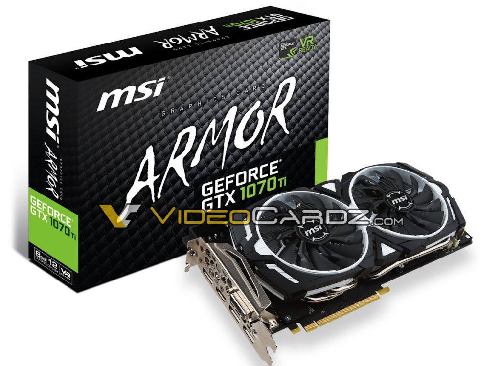 MSI GTX 1070 Ti Armor