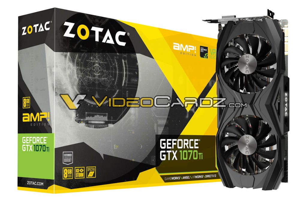 Zotac GTX 1070 Ti AMP