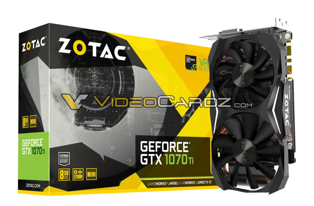 Zotac GTX 1070 Ti Mini