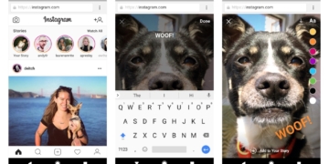 Instagram Stories Mobile Web