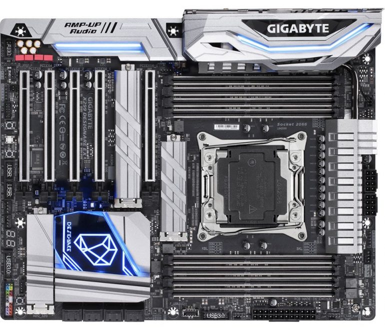 Gigabyte x299 designare ex обзор