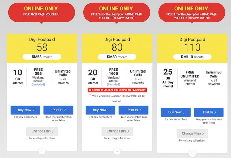 Digi Introduces New Digi Postpaid 58 With Unlimited Calls And Up To ...