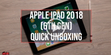 apple ipad 2018 unboxing