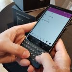 BlackBerry KEY2 typing