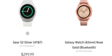 Samsung Galaxy Watch leak