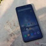 Xiaomi pocophone f1 front laid down