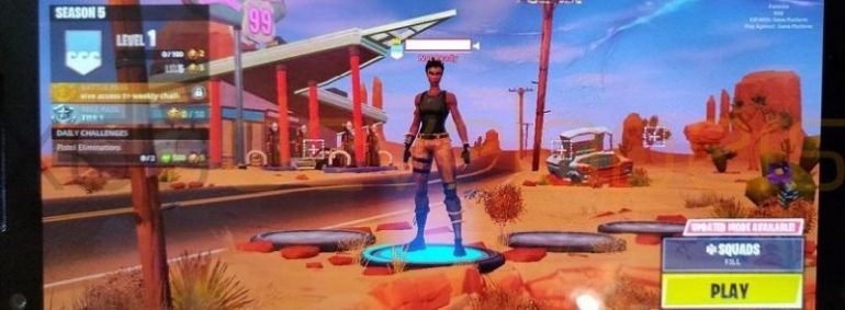 fortnite for android shown running ahead of samsung galaxy note 9 launch - fortnite pour samsung