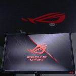 ASUS ROG Strix PG27UQ projector symbol ceiling