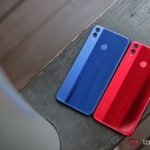 honor 8x blue red