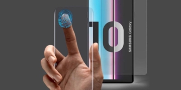 Samsung galaxy s10 ultrasonic in display fingerprint scanner