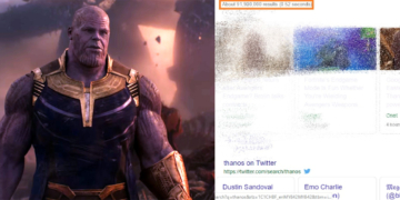 Avengers: Endgame Google Thanos