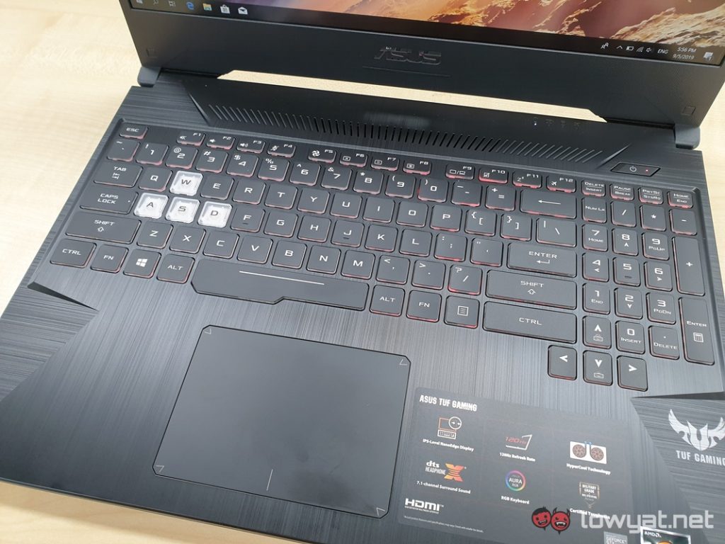 Asus fx505d нет изображения