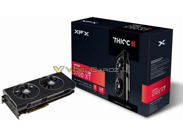 XFX Radeon RX 5700 XT THICC II Leaks 