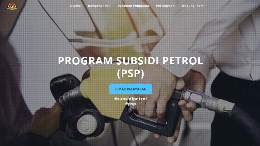 Program Subsidi Petrol Microsite Found Disclosing Recipient's Bank 