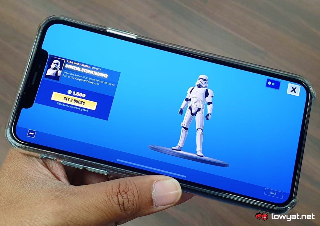 Fortnite' on iOS Safari and Android Through GeForce NOW
