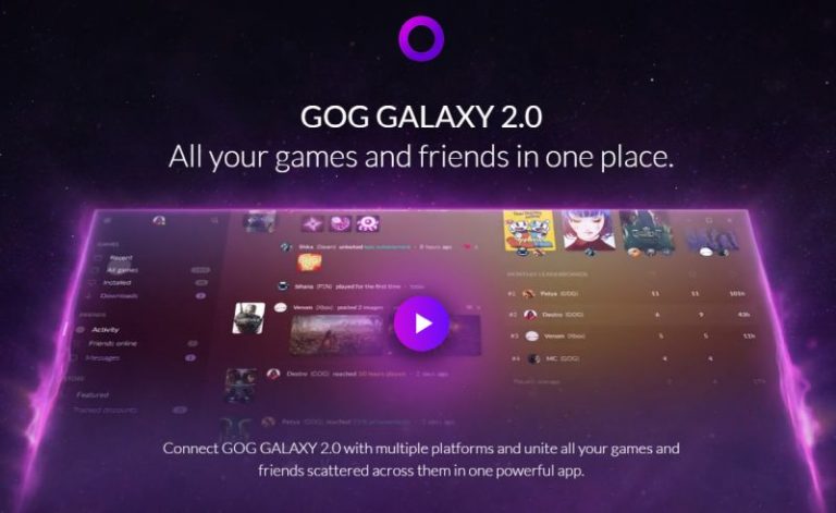 gog galaxy update problem