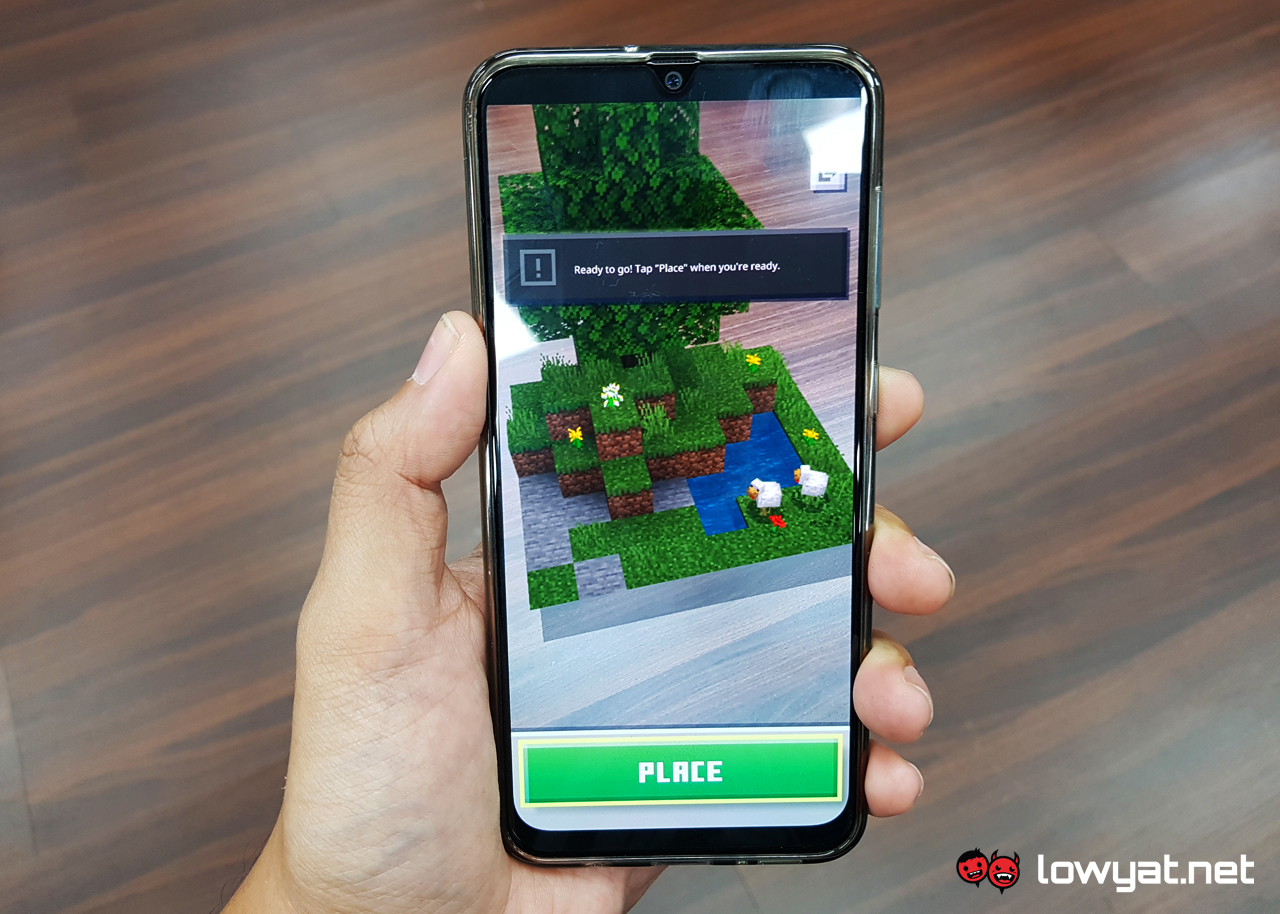 Minecraft Earth is an new AR mobile game similar to Pokemon Go